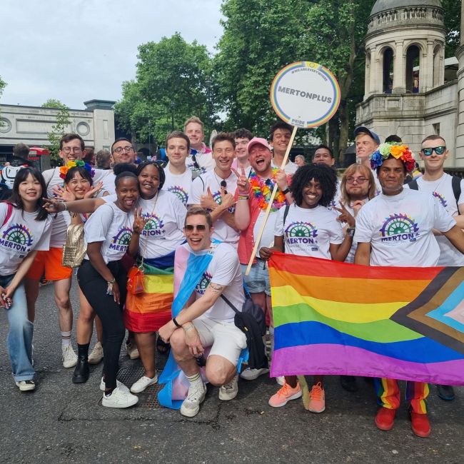 MertonPlus LGBTQ+ Group at London Pride 2024