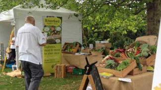 Wimbledon Park market stalls